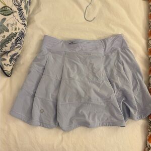 Lululemon Athletica Light Blue Skater Skirt